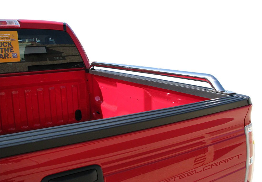 Steelcraft Bed Rails - Stainless Steel - 2014 Ford F150 Short Bed (Excludes Super Crew w/5.5' Short Bed) (612417)