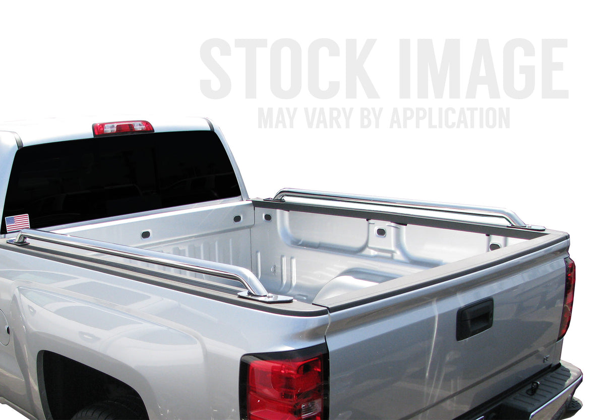 Steelcraft Bed Rails - Stainless Steel - 2015-2023 Chevy Colorado / GMC Canyon 6' Bed (613407)