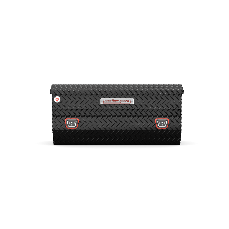 Weather Guard 41 in Aluminum All-Purpose Chest Tool Box, Gloss Black (614-5-04)