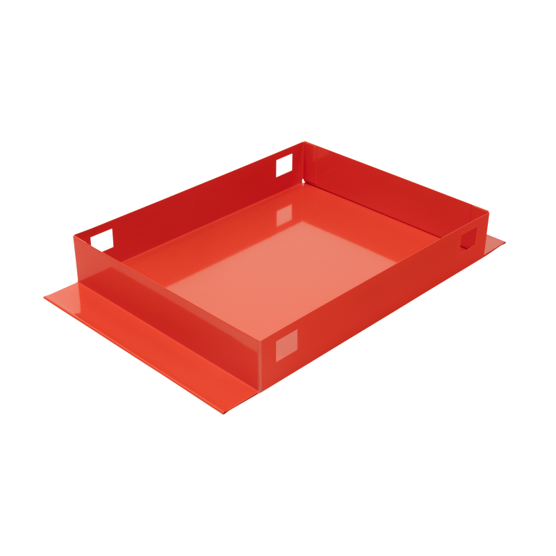 Weather Guard Accessory Tray for Crossover and Saddle Tool Boxes, Red Steel (615)