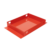 Weather Guard Accessory Tray for Crossover and Saddle Tool Boxes, Red Steel (615)