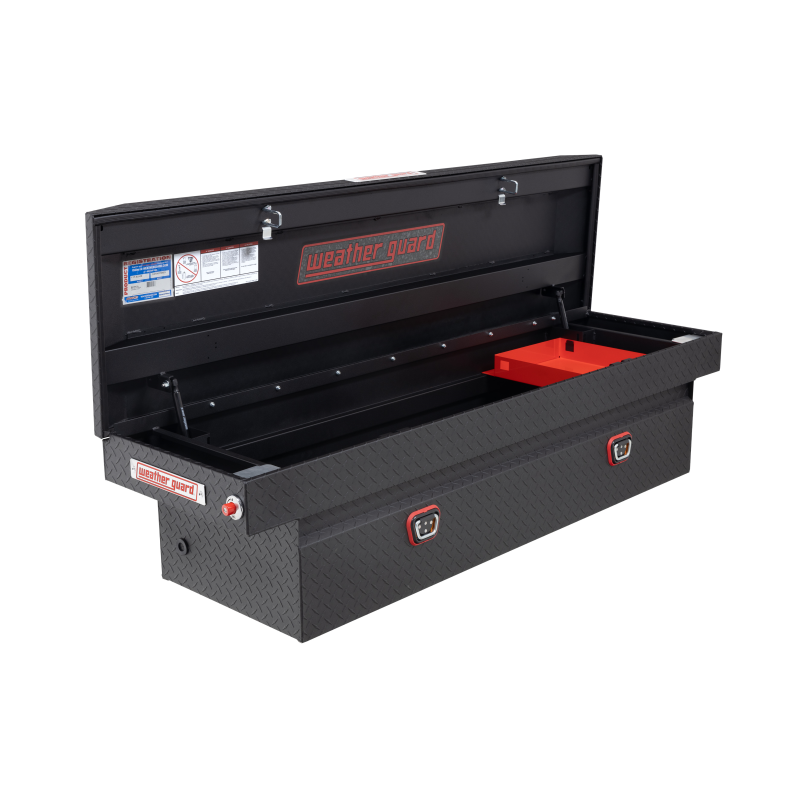 Weather Guard Accessory Tray for Crossover and Saddle Tool Boxes, Red Steel (615)