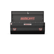 Weather Guard 48 in Aluminum All-Purpose Chest Tool Box, Gloss Black (624-5-04)