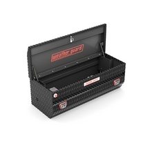 Weather Guard 48 in Aluminum All-Purpose Chest Tool Box, Gloss Black (624-5-04)