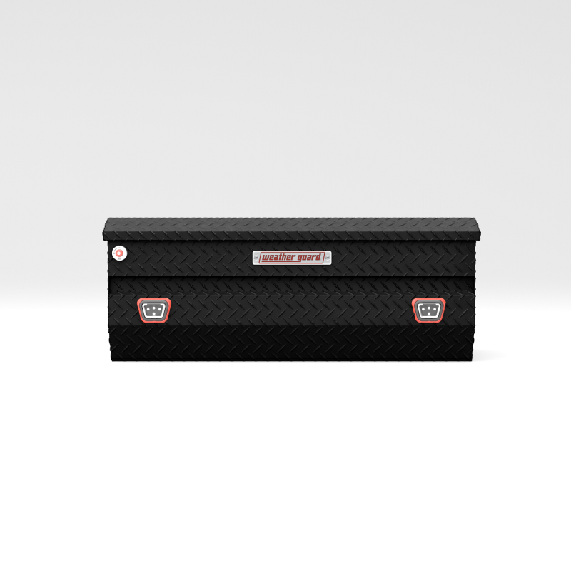 Weather Guard 48 in Aluminum All-Purpose Chest Tool Box, Textured Matte Black (624-52-04)