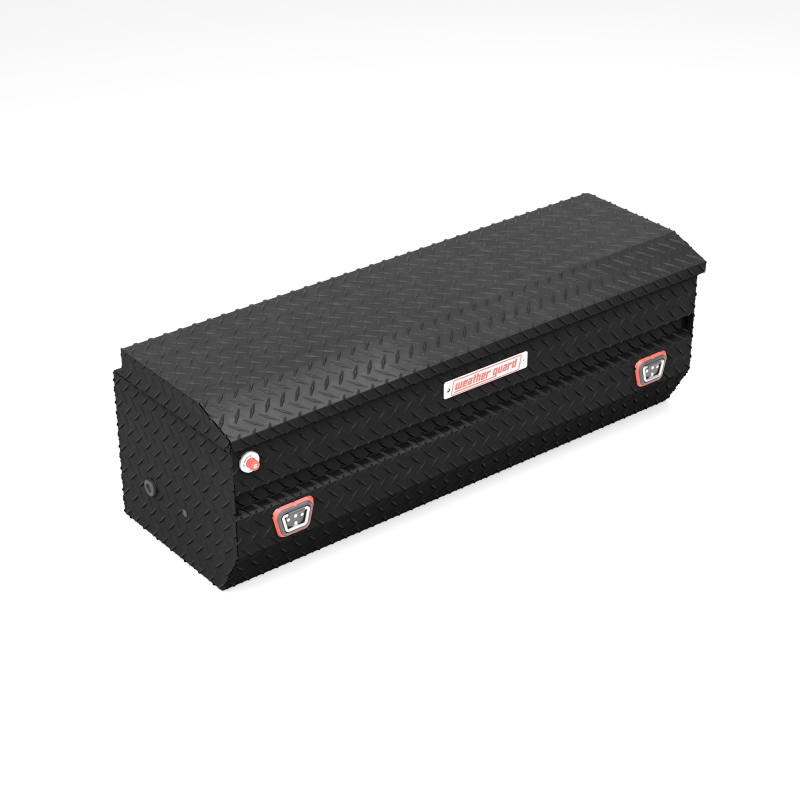 Weather Guard 58 in Aluminum All-Purpose Chest Tool Box, Textured Matte Black (634-52-04)