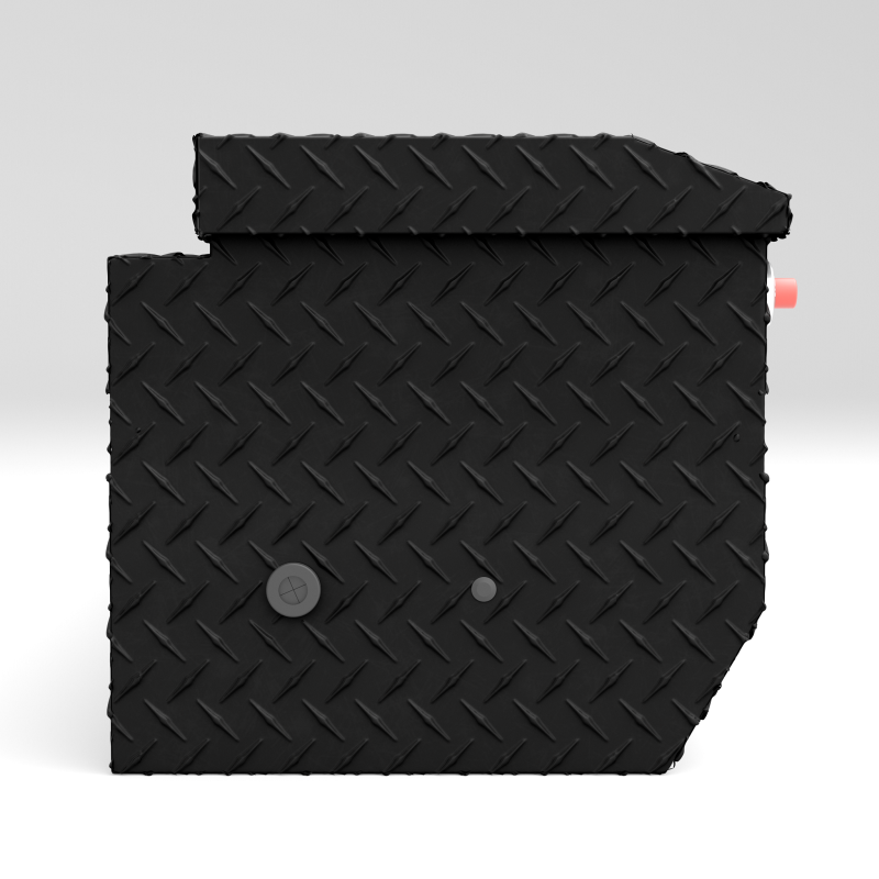Weather Guard 58 in Aluminum All-Purpose Chest Tool Box, Textured Matte Black (634-52-04)