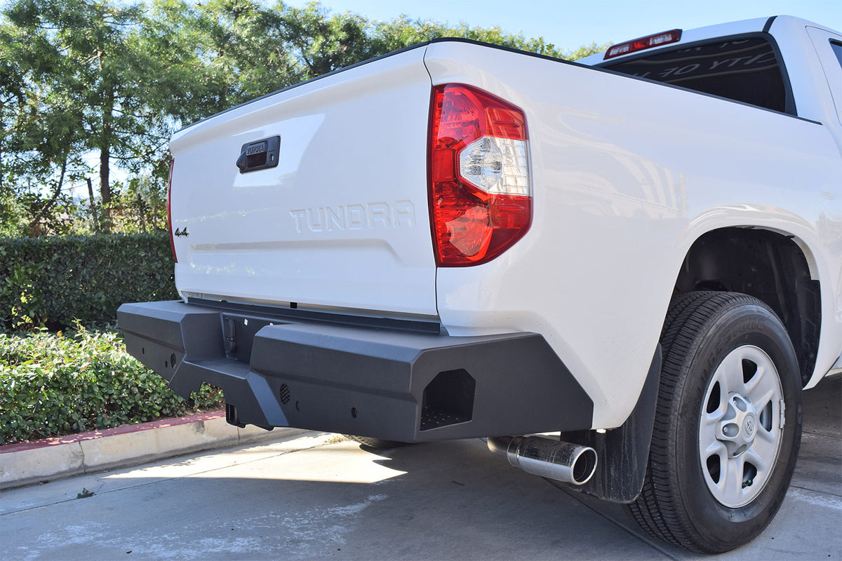 Steelcraft Elevation Rear Bumper - Fine Textured Black - 2014-2021 Toyota Tundra (65-23380)