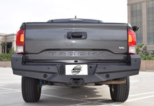 Steelcraft Elevation Rear Bumper - Fine Textured Black - 2016-2023 Toyota Tacoma (65-23420)
