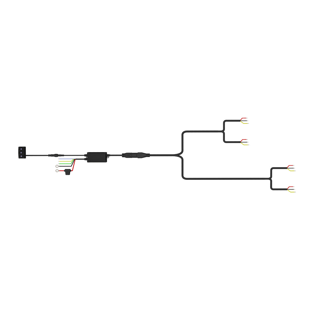 ARC Lighting Tiny Monster Grille Kit for Honeycomb Style Grilles, Universal, 4 Light Bars - Part 65R44