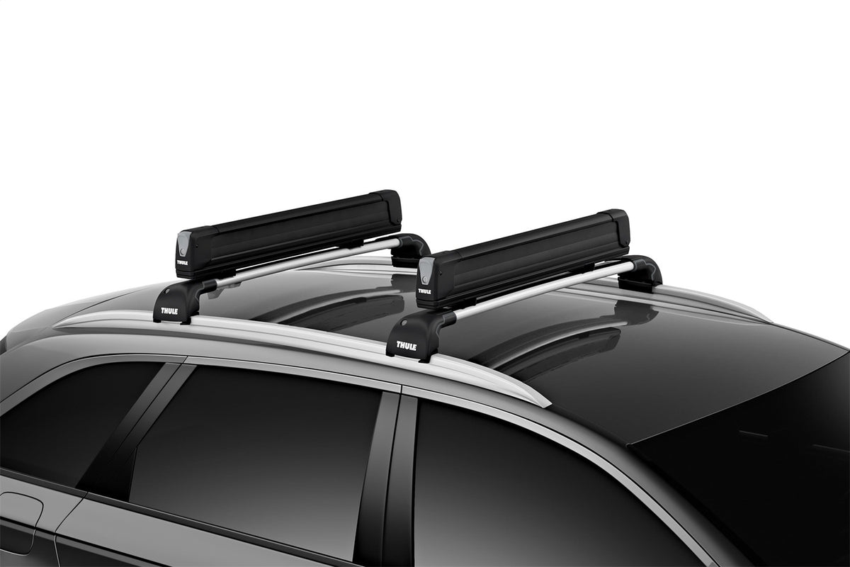 Thule SnowPack Extender - Up To 6 Pairs Skis Or 4 Snowboards - Extends Past Doors