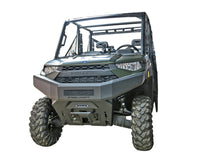 Steelcraft UTV Front Bumper Overlay - Fine Textured Black - 2018-2024 Polaris Ranger 1000/XP1000 OE bumper required - without hoop (70-3010)