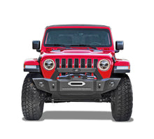 Steelcraft Mid-Width Front Bumper - Textured Black - 2014-2025 Jeep Wrangler JK/JL/JT Gladiator (70-92630)