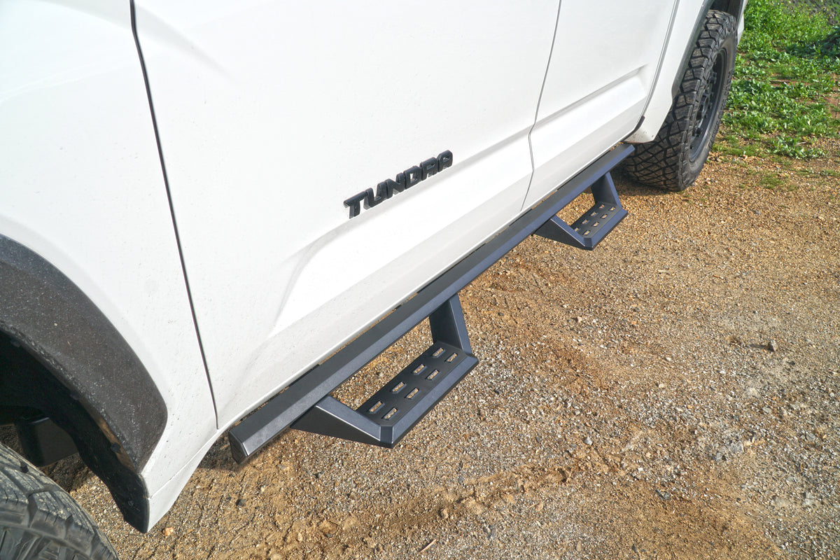 Steelcraft STX Drop Step - Black - 2022-2025 Toyota Tundra Crew Max (700-33130)