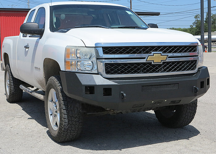 Steelcraft Fortis Front Bumper - Textured Black - 2014 Chevy Silverado 2500/3500 (71-10410)