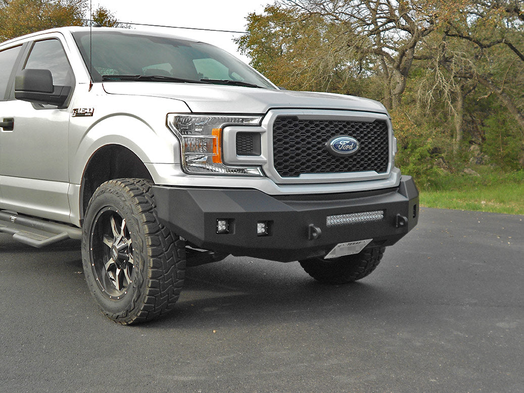 Steelcraft Fortis Front Bumper - Textured Black - 2018-2020 Ford F150 (71-11420)