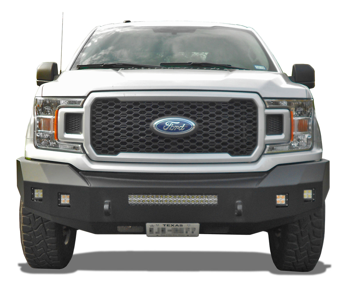 Steelcraft Fortis Front Bumper - Textured Black - 2018-2020 Ford F150 (71-11420)