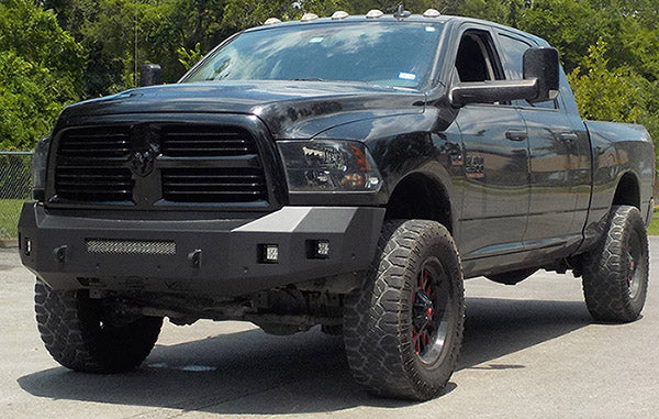 Steelcraft Fortis Front Bumper - Textured Black - 2014-2018 Dodge Ram 2500/3500 (71-12260)