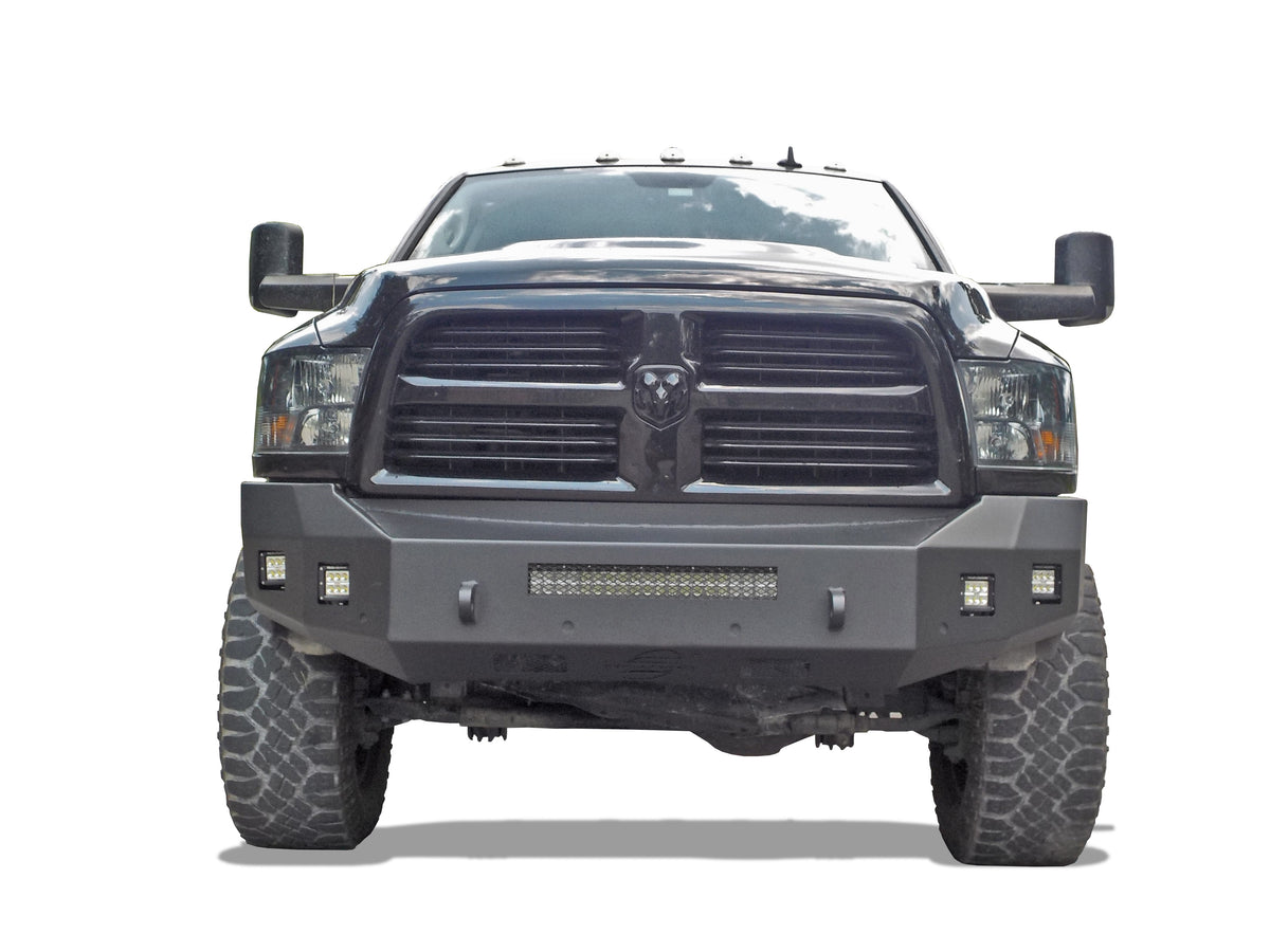 Steelcraft Fortis Front Bumper - Textured Black - 2014-2018 Dodge Ram 2500/3500 (71-12260)