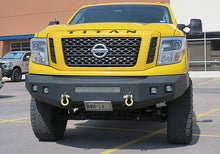 Steelcraft Fortis Front Bumper - Textured Black - 2016-2024 Titan XD (Excl: 2020+ intelligent cruise control) (71-14080)