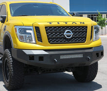 Steelcraft Fortis Front Bumper - Textured Black - 2016-2024 Titan XD (Excl: 2020+ intelligent cruise control) (71-14080)