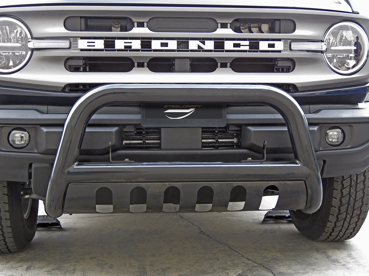 Steelcraft Bull Bar - Black - 2021-2025 Ford Bronco (71520B)