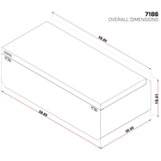 Vector 7186 Deep Chest Truck Tool Box for Long Beds