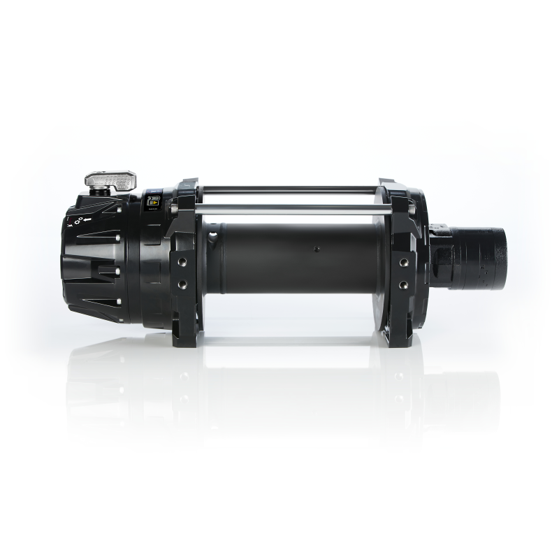 WARN Series G2 18 Hydraulic Industrial Winch, 6.0 CI Motor, CW, 18,000 lb (105665)