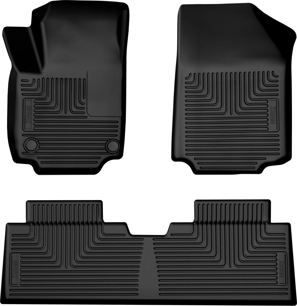Husky Liners Weatherbeater - Front & 2nd Seat Floor Liners - 2025-2026 Chevrolet Equinox / 2025-2026 GMC Terrain - Part 99291
