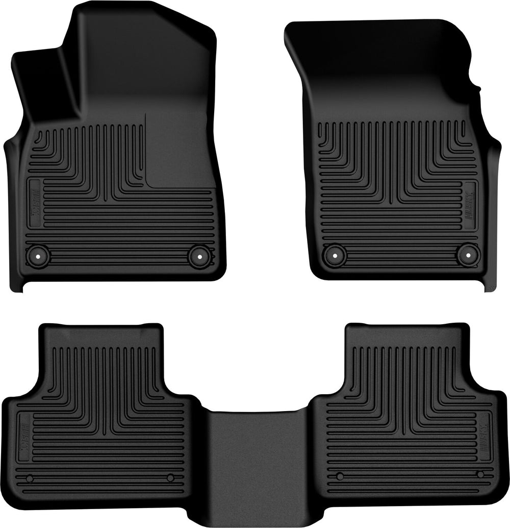Husky Liners Weatherbeater - Front & 2nd Seat Floor Liners - 2018-2026 Audi Q7 - Part 95931