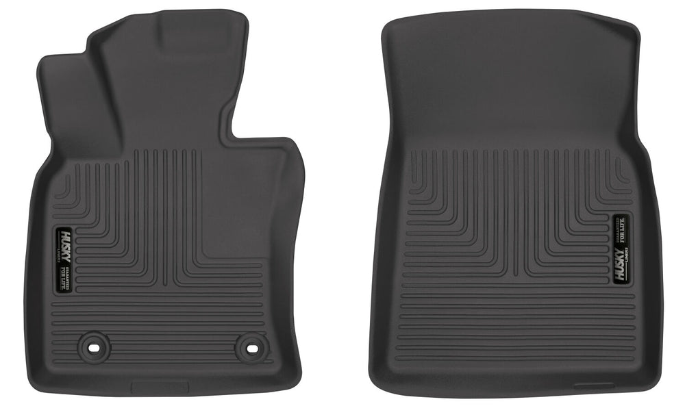 Husky Liners Weatherbeater - Front Floor Liners - 2018-2024 Toyota Camry - Part 13281