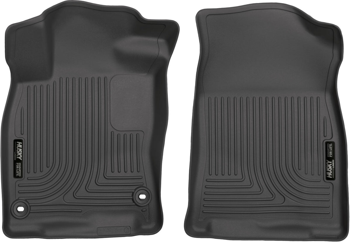Husky Liners Weatherbeater - Front Floor Liners - 2016-2021 Honda Civic / 2019-2021 Honda Insight - Part 13371