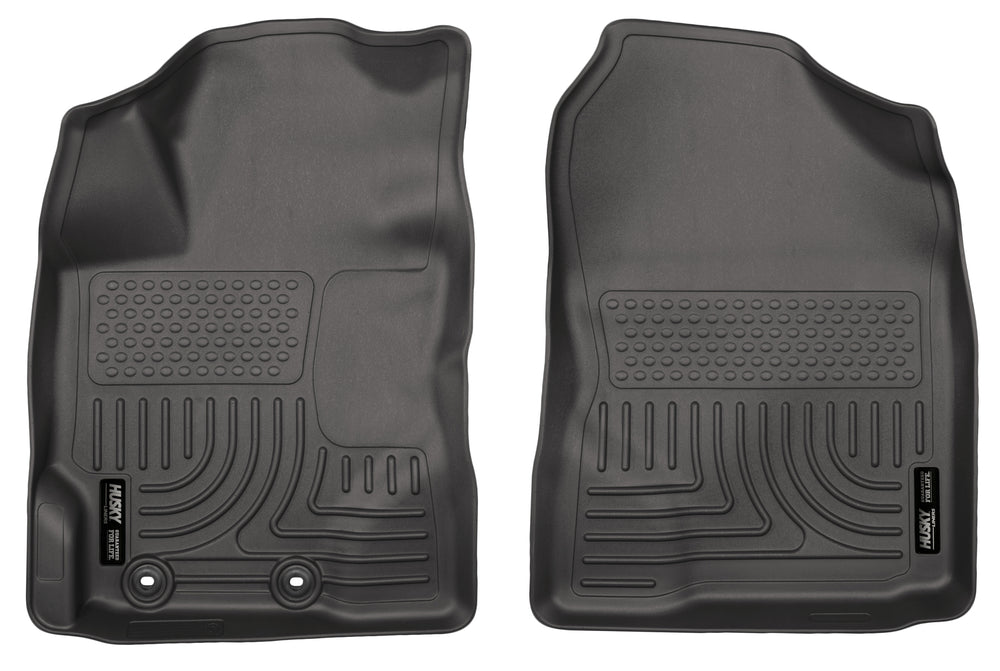 Husky Liners Weatherbeater - Front Floor Liners - 2012-2018 Toyota Yaris - Part 13501