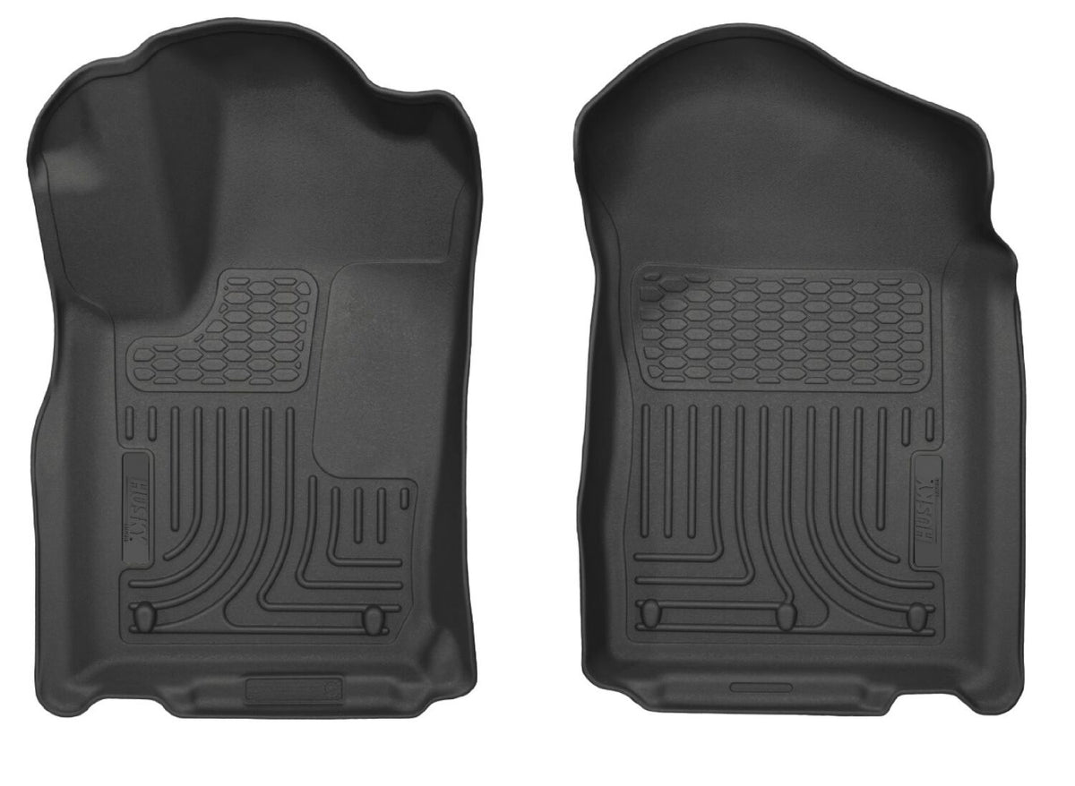 Husky Liners Weatherbeater - Front Floor Liners - 2011-2015 Dodge Durango / 2011-2015 Jeep Grand Cherokee - Part 13551