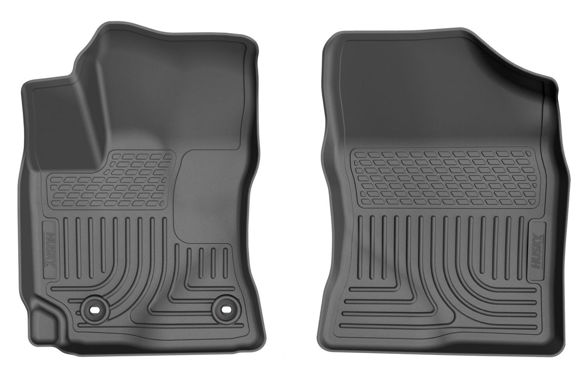 Husky Liners Weatherbeater - Front Floor Liners - 2014-2019 Toyota Corolla - Part 13711