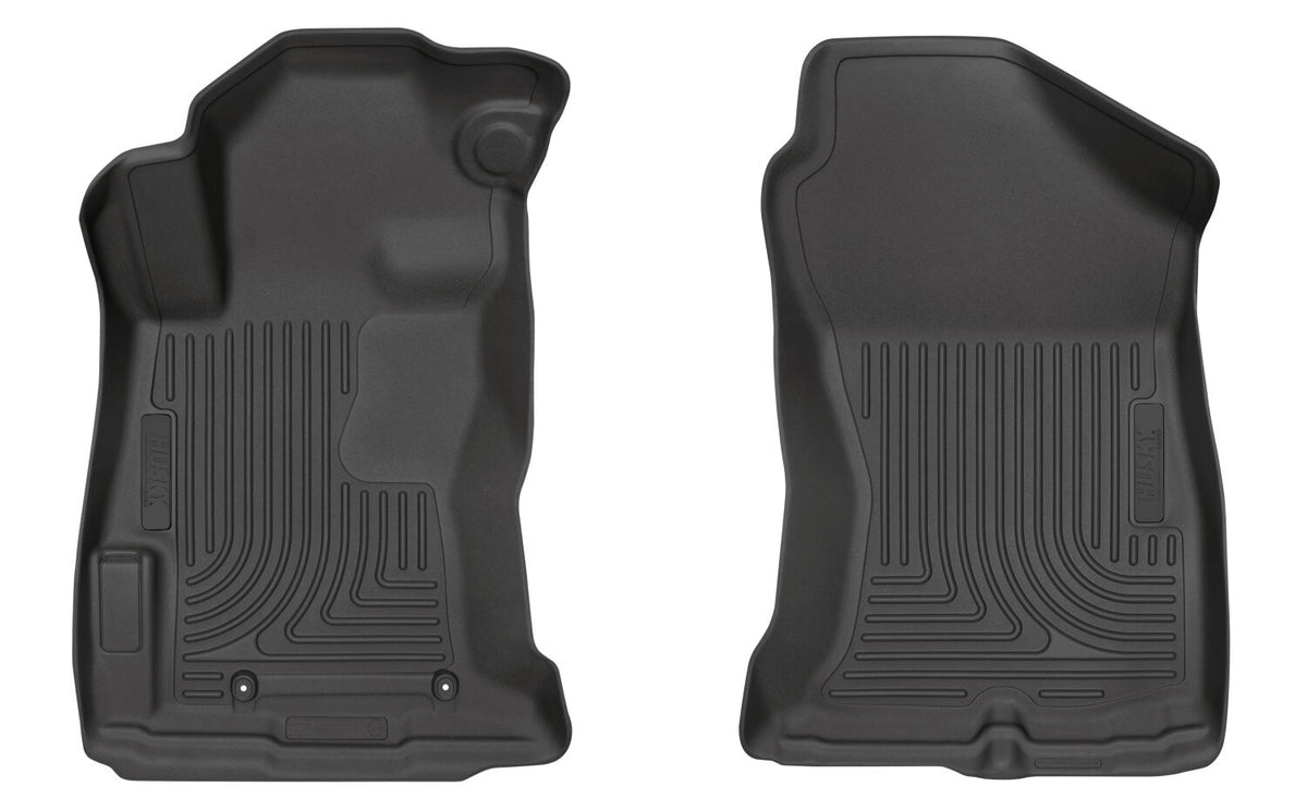 Husky Liners Weatherbeater - Front Floor Liners - 2017-2023 Subaru Impreza / 2018-2023 Subaru Crosstrek - Part 13751
