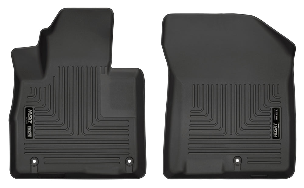 Husky Liners Weatherbeater - Front Floor Liners - 2019-2020 Hyundai Santa Fe - Part 13871