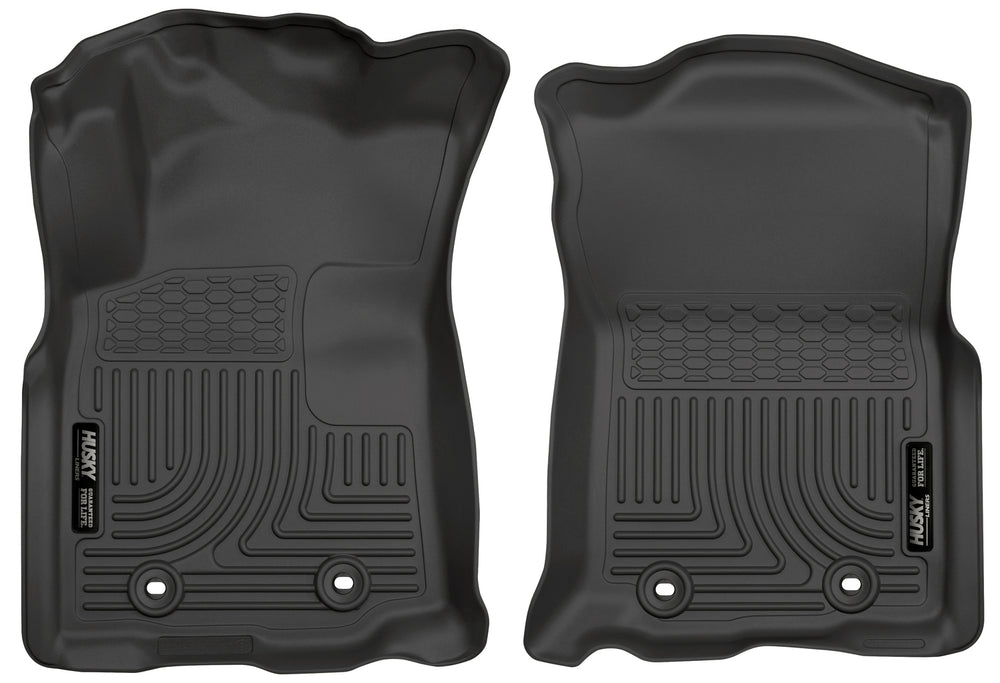 Husky Liners Weatherbeater - Front Floor Liners - 2018-2023 Toyota Tacoma - Part 13981