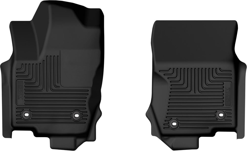 Husky Liners Weatherbeater - Front Floor Liners - 2024-2026 Lexus GX550 / 2024-2026 Toyota Land Cruiser - Part 13991