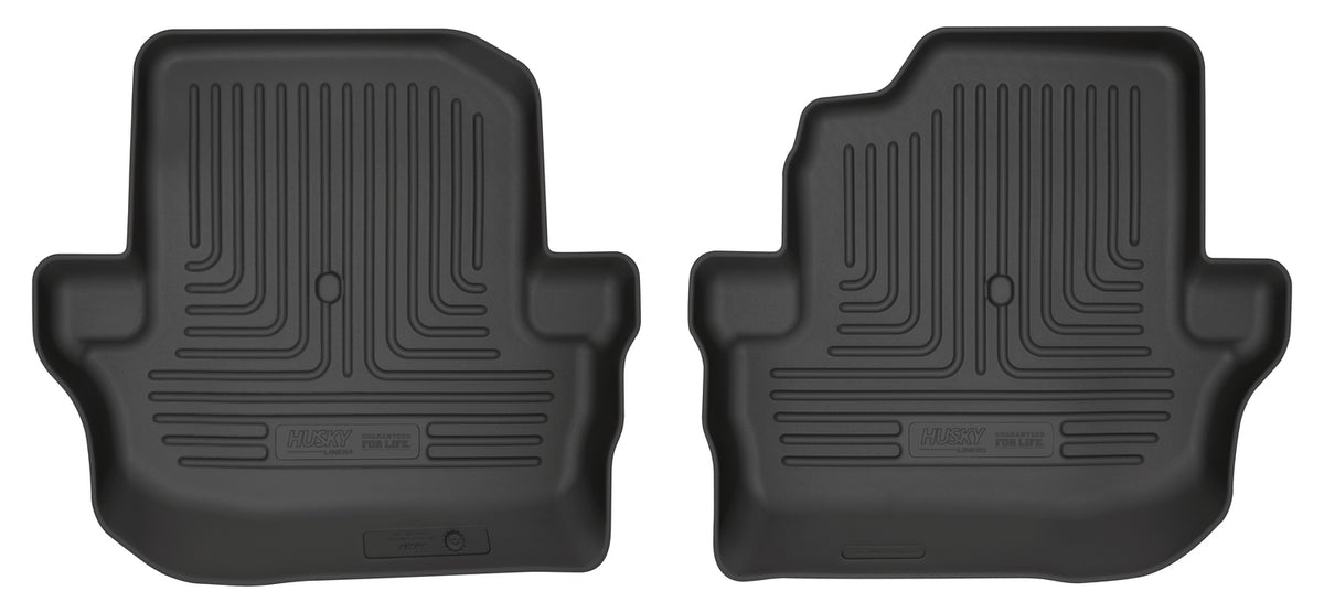 Husky Liners Weatherbeater - 2nd Seat Floor Liner - 2018-2026 Jeep Wrangler - Part 14031