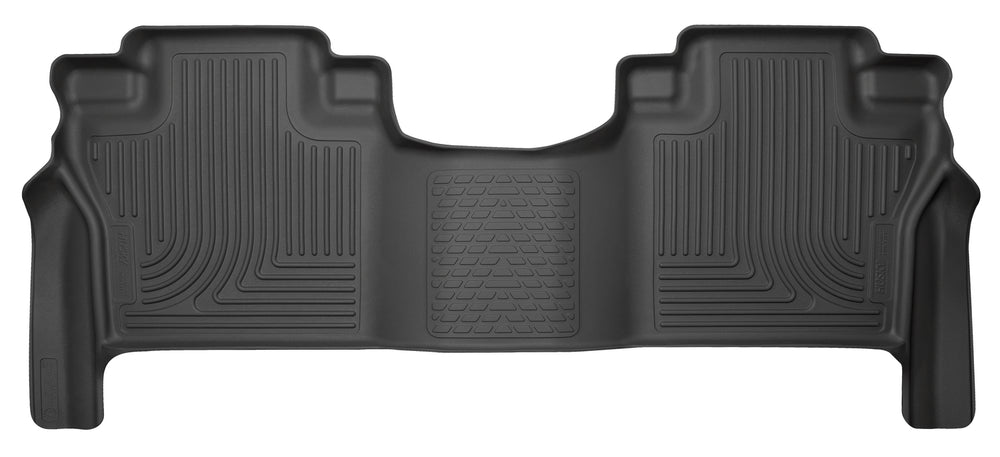 Husky Liners Weatherbeater - 2nd Seat Floor Liner - 2016-2024 Nissan TITAN XD / 2017-2024 Nissan TITAN - Part 14601