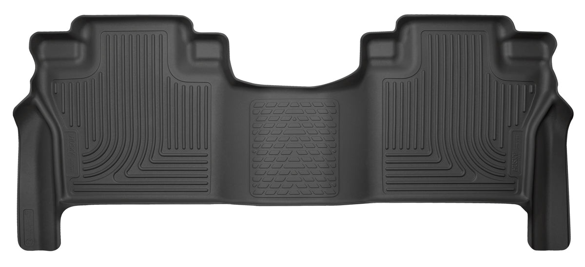 Husky Liners Weatherbeater - 2nd Seat Floor Liner - 2016-2024 Nissan TITAN XD / 2017-2024 Nissan TITAN - Part 14601