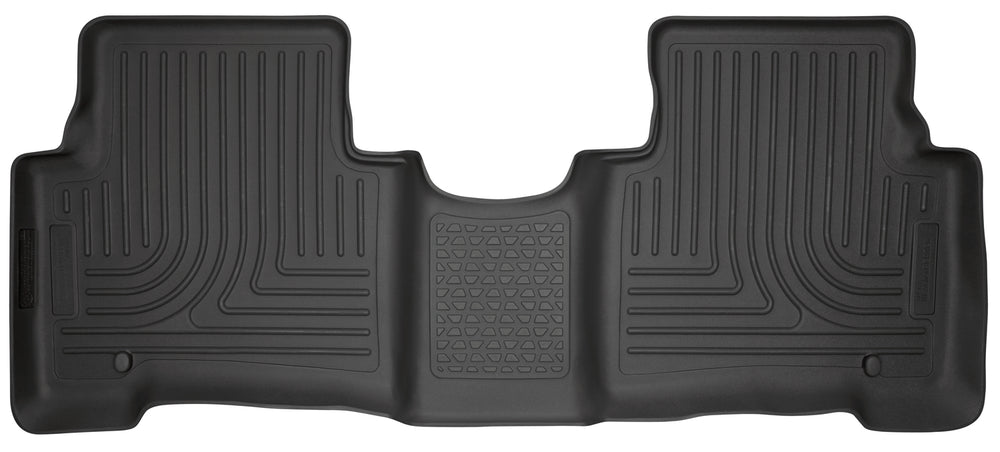 Husky Liners Weatherbeater - 2nd Seat Floor Liner - 2013-2018 Hyundai Santa Fe / 2019 Hyundai Santa Fe XL - Part 14861