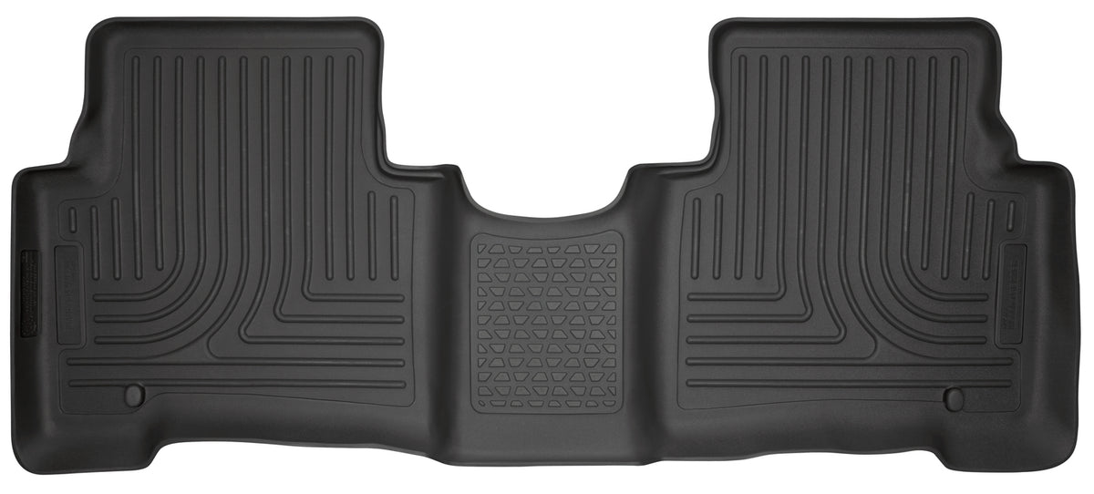 Husky Liners Weatherbeater - 2nd Seat Floor Liner - 2013-2018 Hyundai Santa Fe / 2019 Hyundai Santa Fe XL - Part 14861