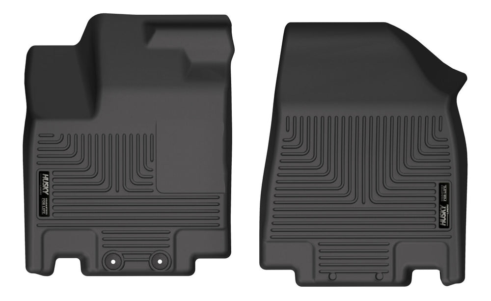 Husky Liners Weatherbeater - Front Floor Liners - 2022-2026 INFINITI QX60 / 2022-2026 Nissan Pathfinder - Part 15251