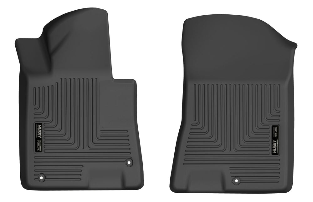 Husky Liners Weatherbeater - Front Floor Liners - 2021-2026 Hyundai Sonata / 2021-2026 Kia K5 - Part 15301