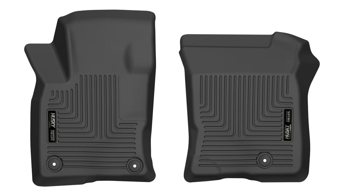 Husky Liners Weatherbeater - Front Floor Liners - 2020-2026 Lincoln Corsair - Part 15481