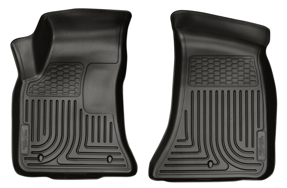 Husky Liners Weatherbeater - Front Floor Liners - 2011-2015 Dodge Challenger - Part 15491