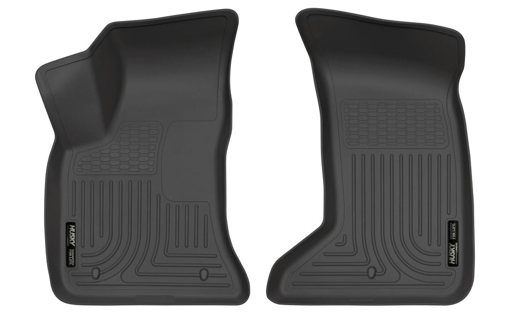 Husky Liners Weatherbeater - Front Floor Liners - 2011-2023 Chrysler 300 / 2011-2023 Dodge Charger - Part 15501