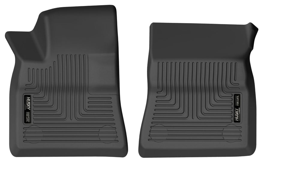 Husky Liners Weatherbeater - Front Floor Liners - 2021-2026 Ford Mustang Mach-E - Part 15621